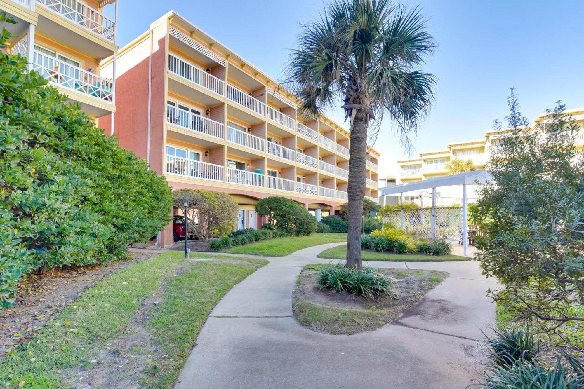 Coastal Galveston Condo Walk To Shoreline! エクステリア 写真